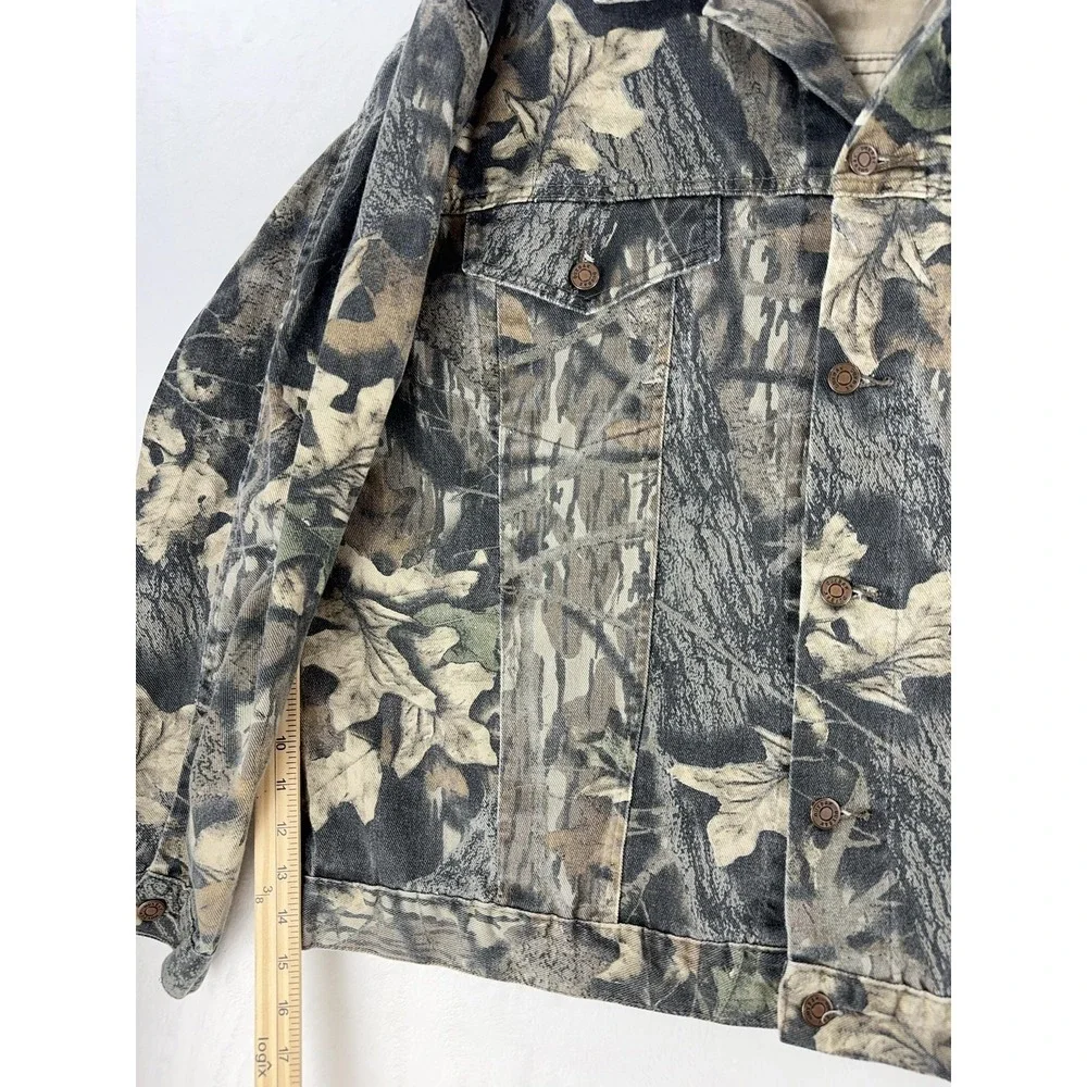 Duxbak‎ Jacket Mens XL Camouflage Hunting Canvas Trucker Coat Outdoors Workwear